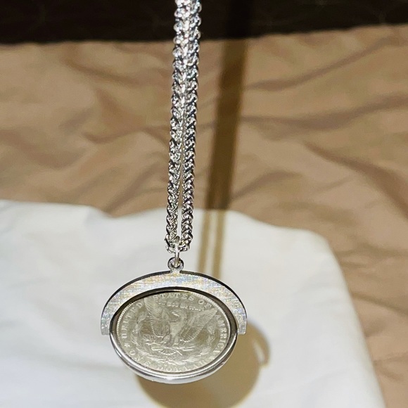 1902 SILVER DOLLAR COIN Other - 1902 SILVER DOLLAR NECKLACE *AUTHENTIC*